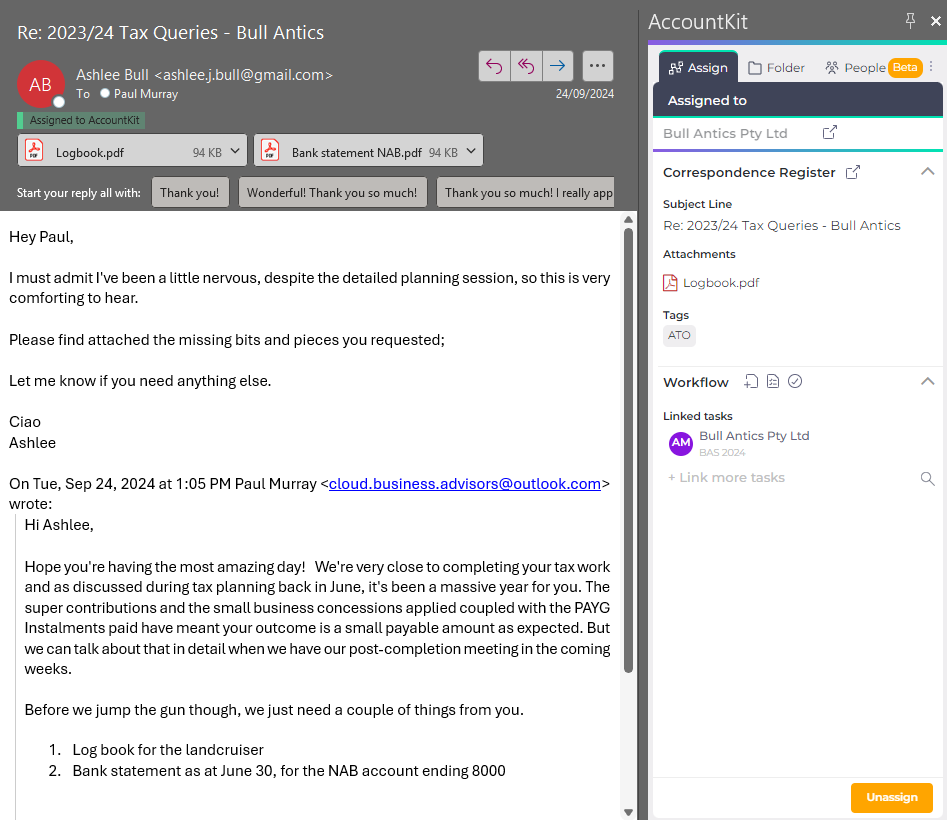 AccountKit Email Extension