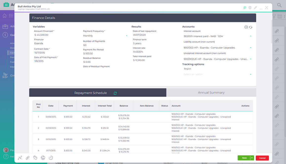 Screenshot - EquipFin