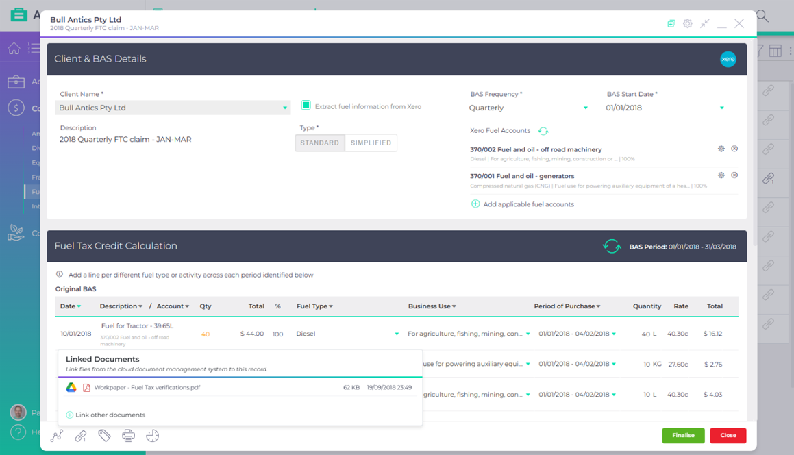 Screenshot - FuelTaxCredits