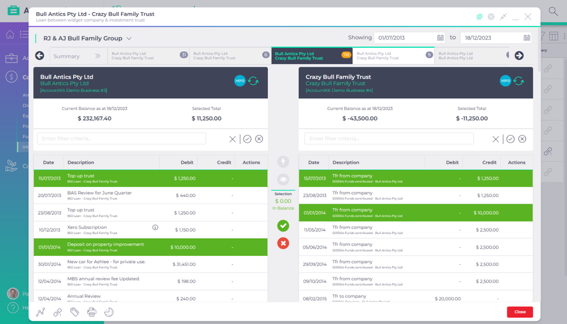 Screenshot - InterEntityLoan