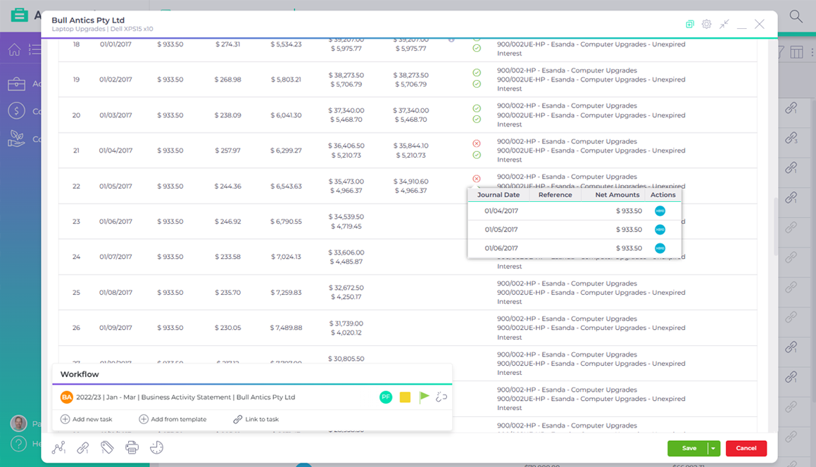 Screenshot - Workflow - Linking2