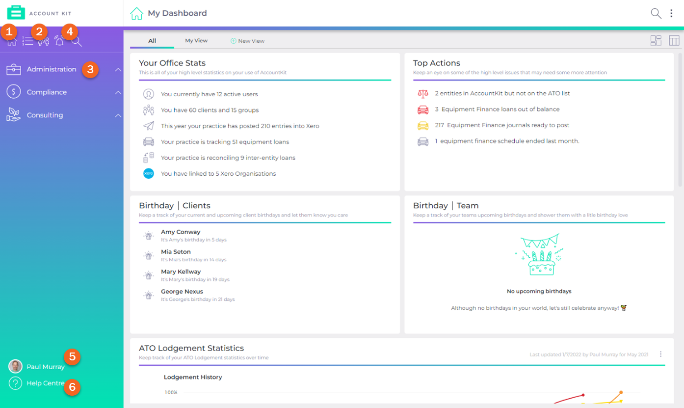 New UI - Differences New