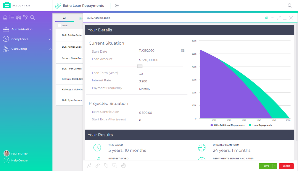 Screenshot - EarlyRepayCalc