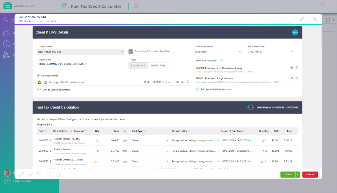 Screenshot - FuelTaxCredits