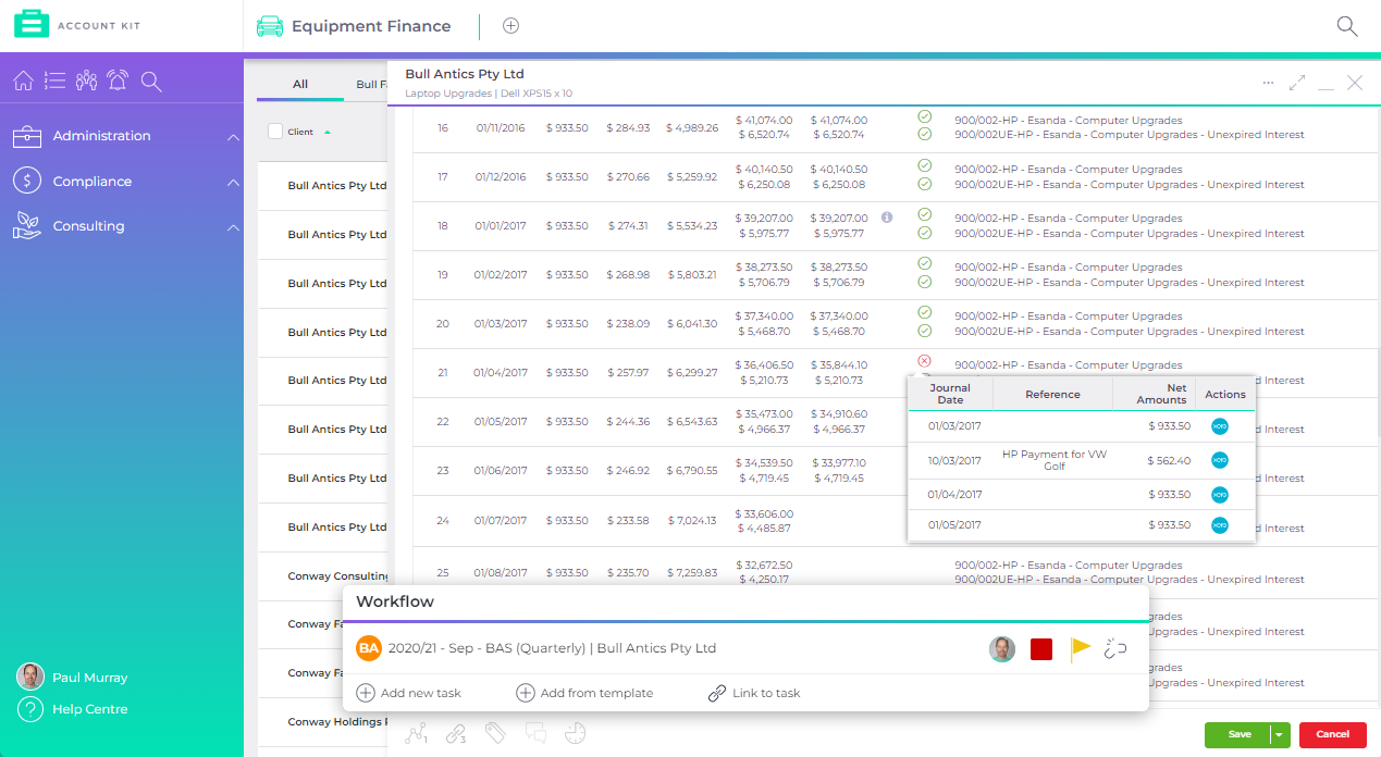 Screenshot - Workflow - Linking